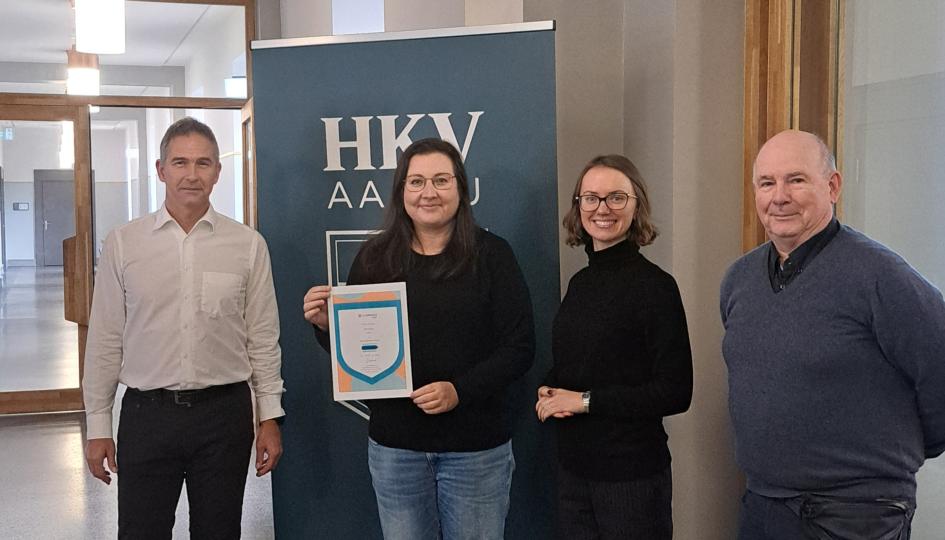 Auszeichnung Cambridge Gold Preparation Centre